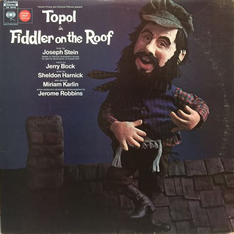 Topol - Fiddler On The Roof (1967, Vinyl) | Discogs