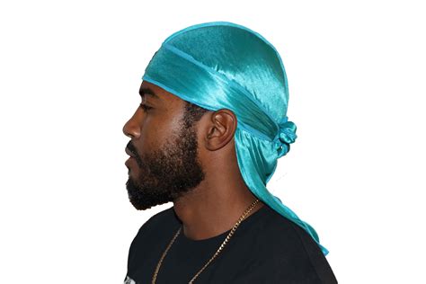 Silky 3WP Du-rag (Teal) – 360WaveProcess