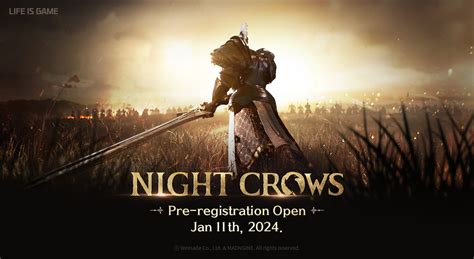 Night Crows MMORPG: Pre-Register Now for Exclusive Rewards