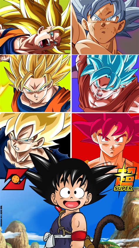 Goku's Transformation by adb3388 on DeviantArt