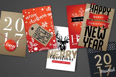 Christmas and New Year's Cards Mega Set on Behance