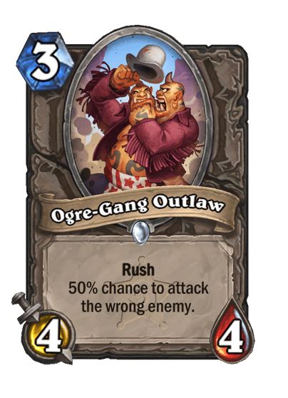 Ogre-Gang Outlaw - Hearthstone Card Library