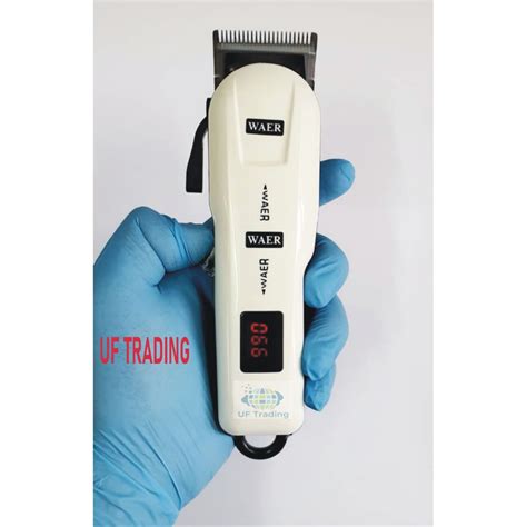 WAER Professional WA-8592 Hair & beard clipper Professional Hair Clipper Rechargeable Hair ...