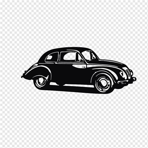 Dibujo retro ford, auto compacto, auto antiguo, coche png | PNGWing