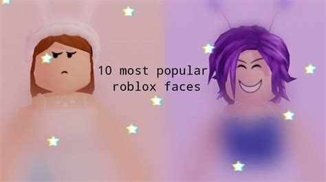 Most Popular Roblox Faces