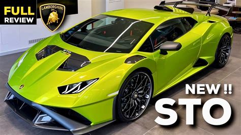 2022 Lamborghini HURACAN STO $450,000 BRUTAL V10 FULL In-Depth Review Exterior Interior ...