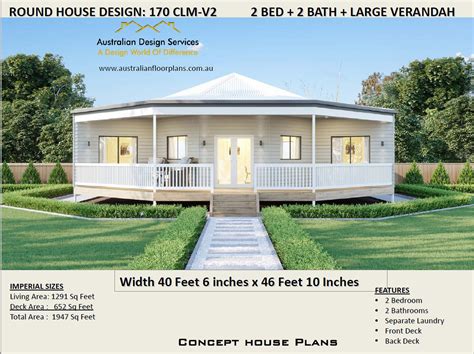 Single Level House Plans, Round House Plans, House Plans For Sale ...