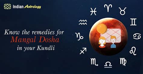 Know the remedies for Mangal Dosha in your Kundli | Remedies, Astrology, Married life