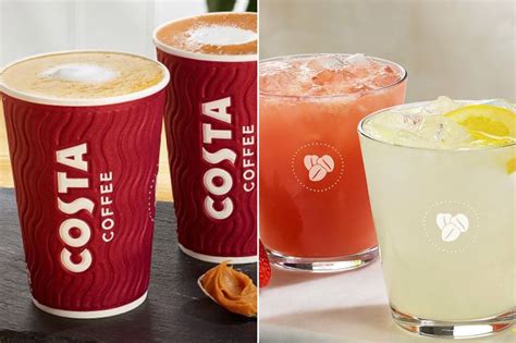 Costa Coffee launch summer menu with new golden caramel lattes and iced tea flavours - Daily Star