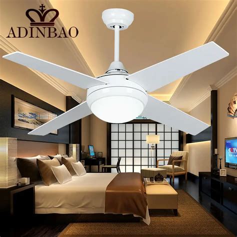 Modern white ceiling fan light 014 52 inch-in Ceiling Fans from Lights & Lighting on Aliexpress ...