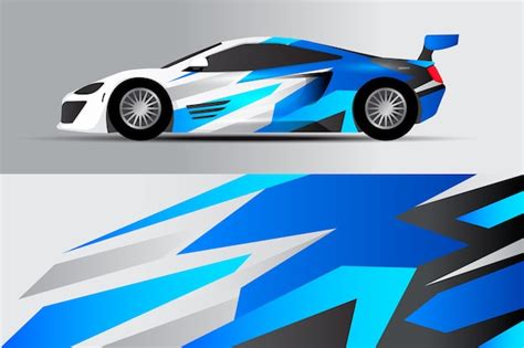 Free Vector | Multi tone car warp design