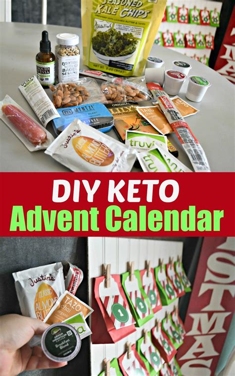 DIY Keto Advent Calendar | Keto christmas, Christmas advent calendar ...