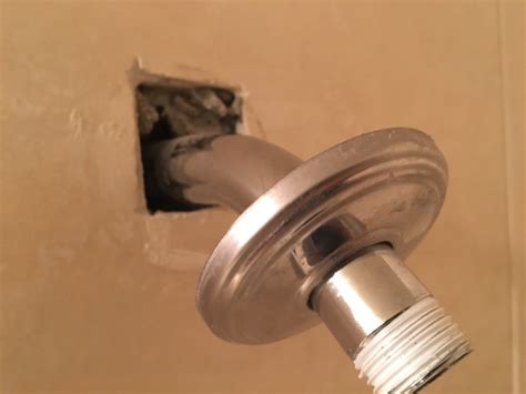 How To Secure Shower Head Pipe - Plumbing - DIY Home Improvement ...