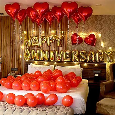 Husband Anniversary Decoration Ideas at Home in 2021 - Anniversary Idea