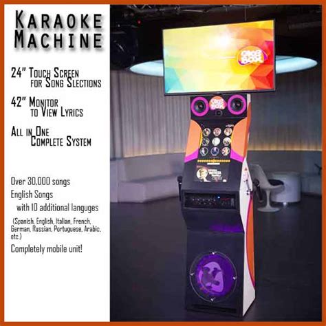 Karaoke Machine | Awesome Rental for Next Event!