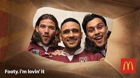 Macca’s Celebrates State of Origin Fandom With ‘Footy. I’m Lovin’ it’ Campaign | Branding in Asia