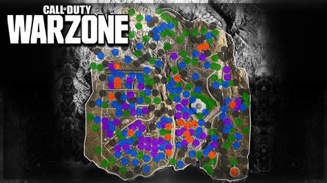 Cod Warzone Map With Bunkers