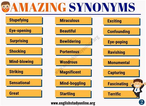 Amazing Synonym: Expand Your Vocabulary