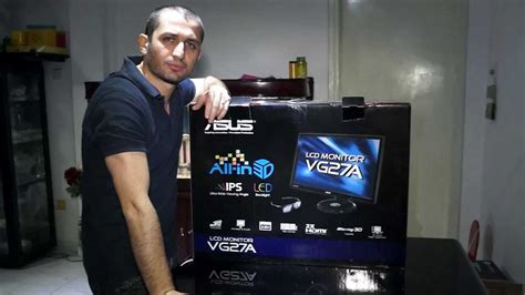 ASUS VG27A 27-inch 3D FullHD LED Monitor Unboxing and Overview - YouTube