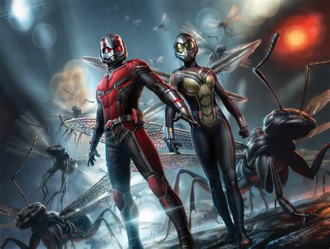 Marvel's Ant-Man and the Wasp gets a big batch of promotional art and ...