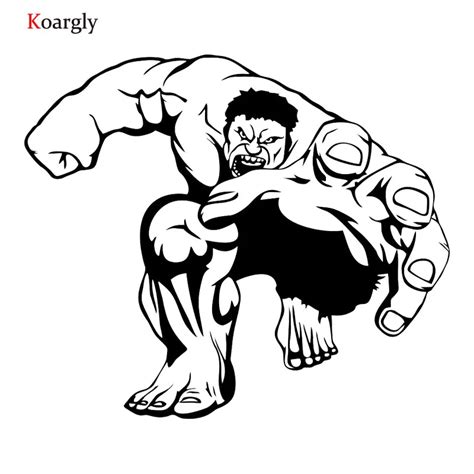 Aliexpress.com : Buy Koargly 20*23.4 cm The Hulk Comics reflective ...