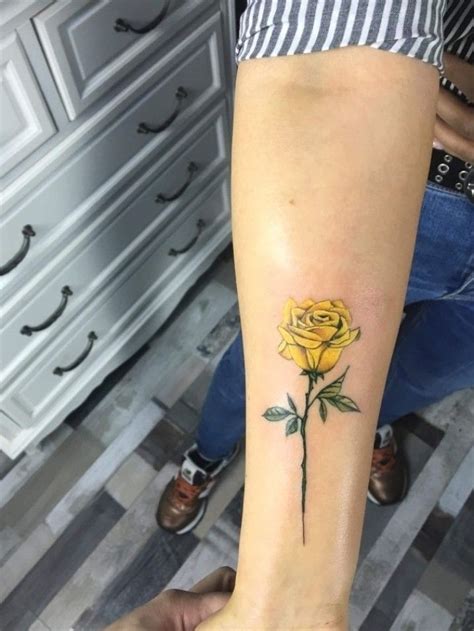 101 Best Rose Tattoo Ideas For Women - Tattoo ideas in 2021 | Yellow rose tattoos, Yellow flower ...