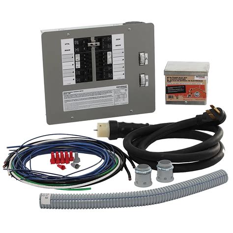 Generac 50-Amp Generator Transfer Switch Kit for 12-16 Circuits for ...