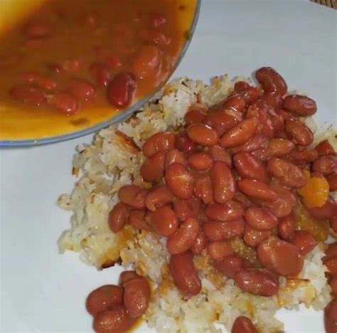 Pegao o Concon con Habichuelas | Food, Vegetables, Beans