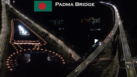 Padma Bridge Most Beautiful Night View | Padma Bridge Bangladesh - YouTube