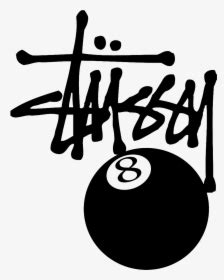 Stussy 8 Ball Png , Png Download - Stussy 8 Ball Logo, Transparent Png - kindpng