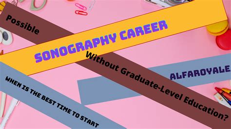 Sonography Career: Possible Without Graduate-Level Education? in 2021 | Sonography, Career ...