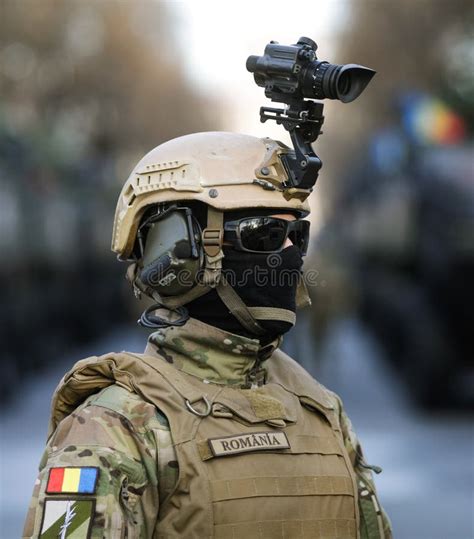 Romanian Army Special Forces Soldier Prepares for the Romanian National ...