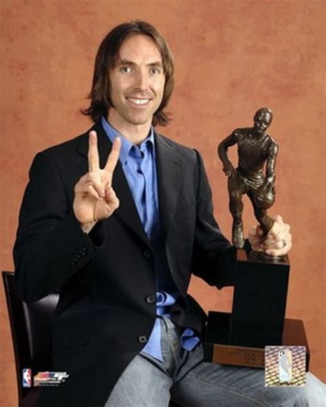 Steve Nash - 2006 NBA MVP With Trophy Sports Photo - Walmart.com