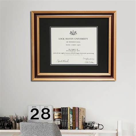 Gold Diploma Frame Professionally Framed College Degree - Etsy