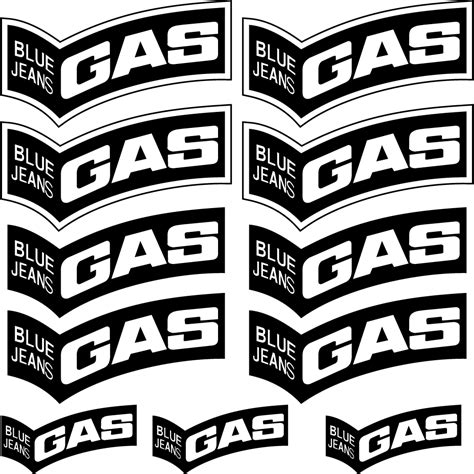 Wallstickers folies : gas Decal Stickers kit