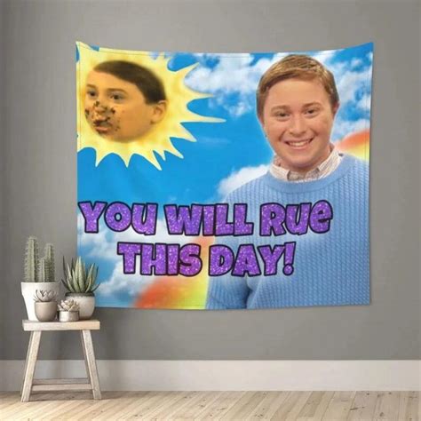 Funny Tapestry, Nevel Papperman Rue This Day Meme Tapestry sold by ...