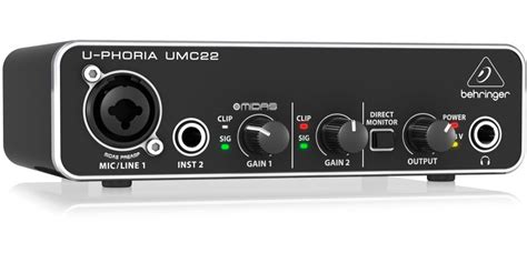 Behringer UM2 vs UMC22, ¿cuál es mejor? | Madrid Hifi