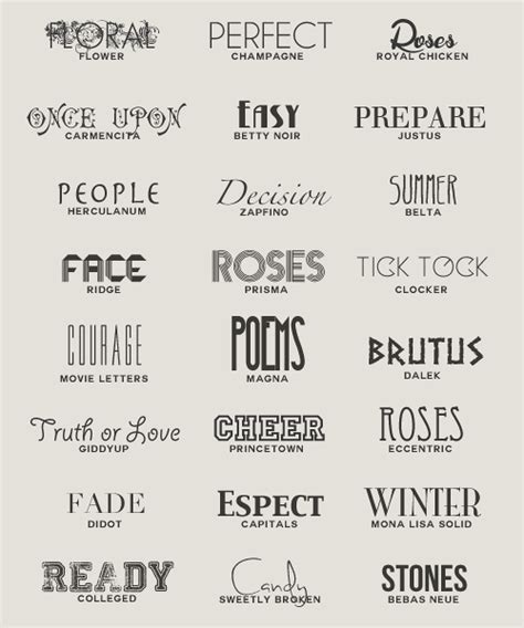 Pin on blogging: fonts