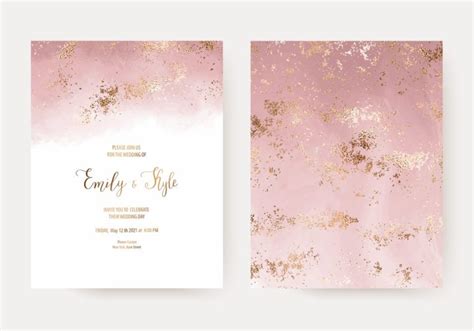 Color Palette Design Ideas for Wedding Invitations