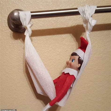 Parents get creative with elaborate Elf on the Shelf pranks | Daily Mail Online