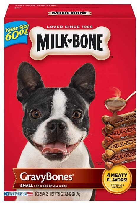 Milk-Bone GravyBones Dog Biscuits - Small, 60-Ounce 79100518999 | eBay