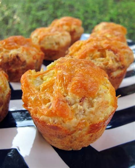 Bacon Egg and Cheese Breakfast Muffins - Plain Chicken