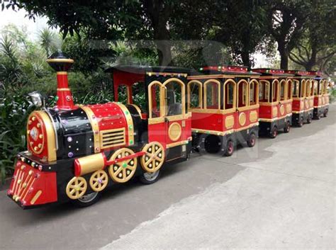 Amusement Park Train Rides for Sale - Trackless & Track Trains