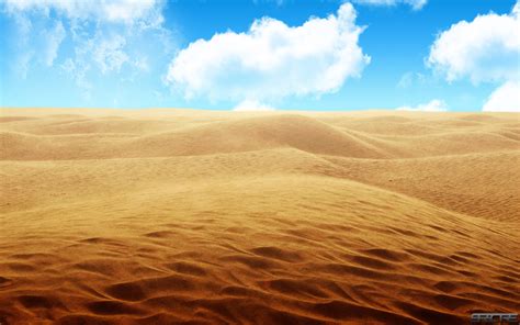 Sandy Desert - Wallpaper, High Definition, High Quality, Widescreen