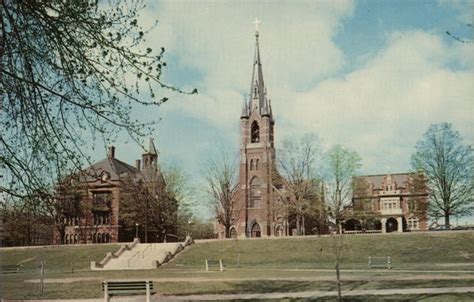 St. Marie's Church Manchester, NH Postcard