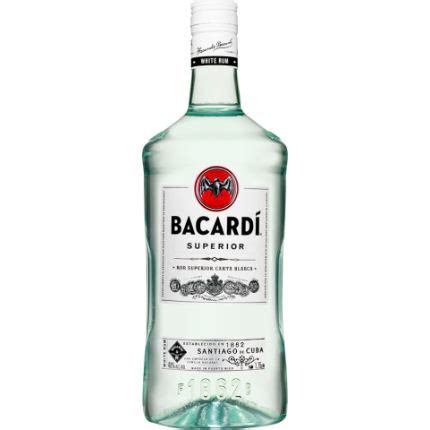 Bacardi Superior Rum Puerto Rico 1.75L
