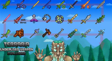 The Top Ten Terraria Weapons You Can Use