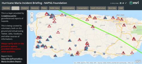 Basic Hurricane Maria Incident Map Available » NAPSG Foundation