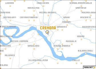 Cremona Italy Map