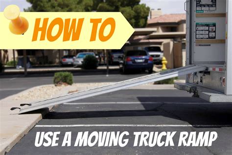 How To Use a Moving Truck Ramp - Moving Insider